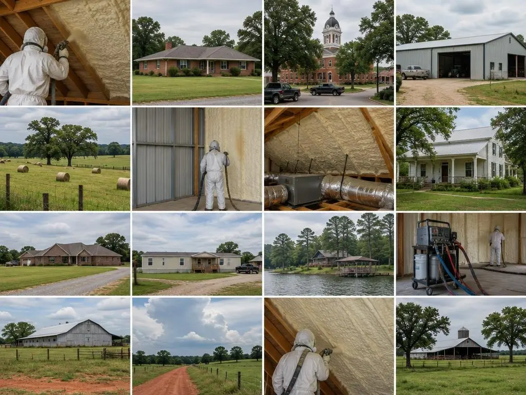 Spray Foam Insulation in Sulphur Springs, TX