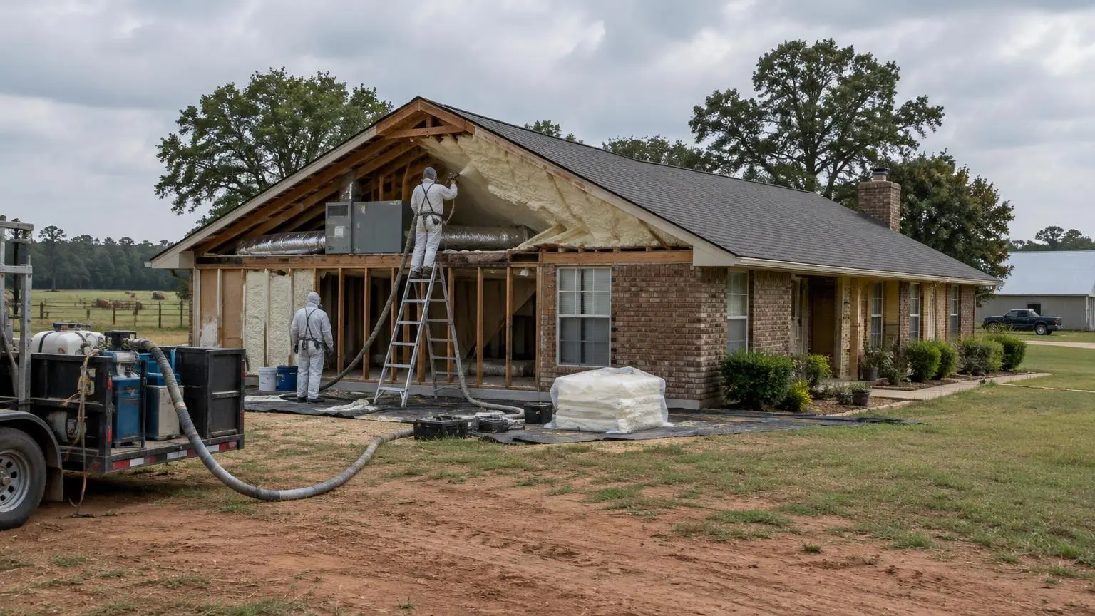 Spray Foam Insulation in Sulphur Springs, TX
